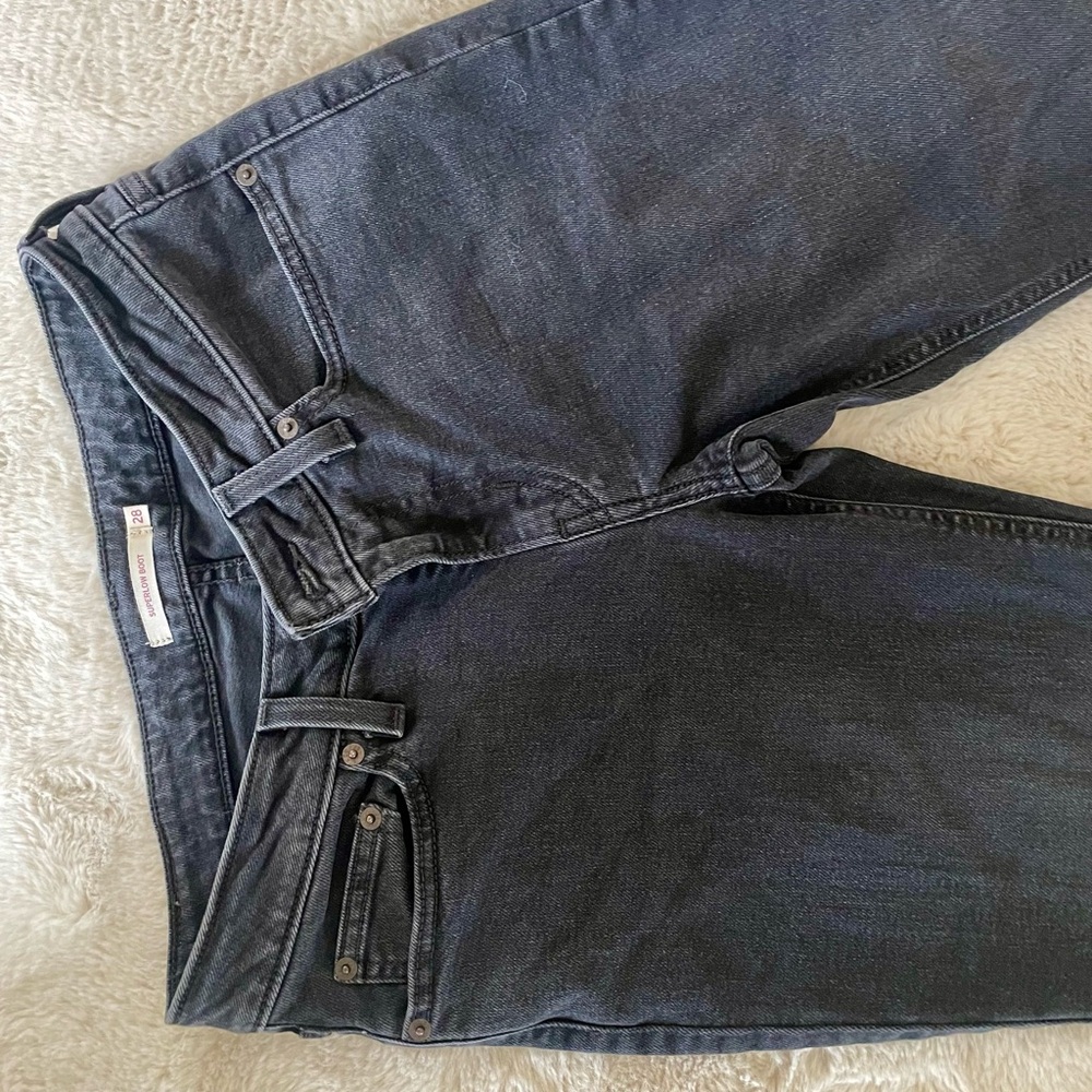 Levi's Charcoal Denim Jeans